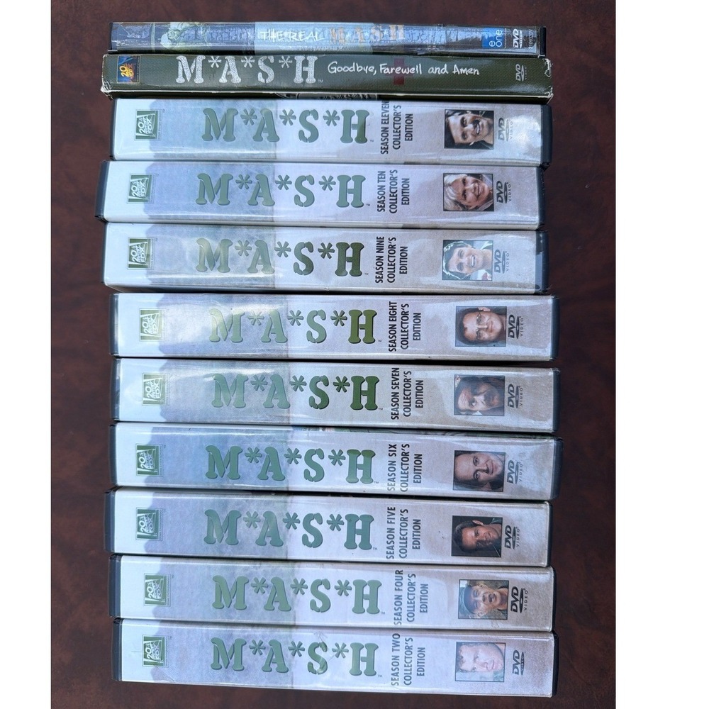 MASH Collector's Edition DVD Lot Seasons 2 4-11 & Finale Series TV Show Bundle